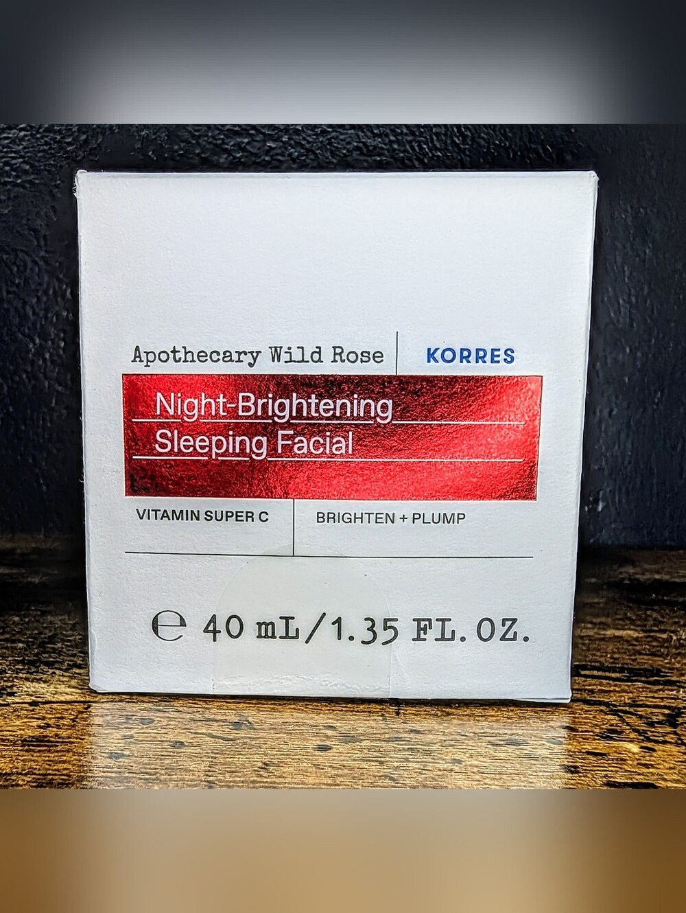 KORRES Apothecary Wild Rose Night Brightening Sleeping Facial